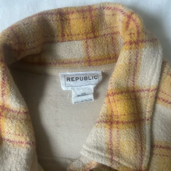 For The Republic Yellow and Orange Utility Jacket - Picture 12 of 13